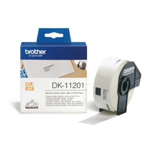 Brother Etiketter vit (DK11201)