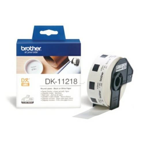 Brother Etiketter vit (DK11218)