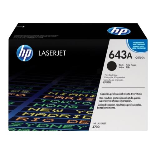 HP Toner svart (Q5950A / 643A)