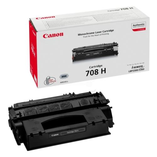 Canon Toner svart (0917B002 / 708H) (hög kapacitet)