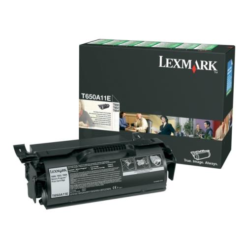 Lexmark Toner svart (T650A11E / 0T650A11E) (Return)