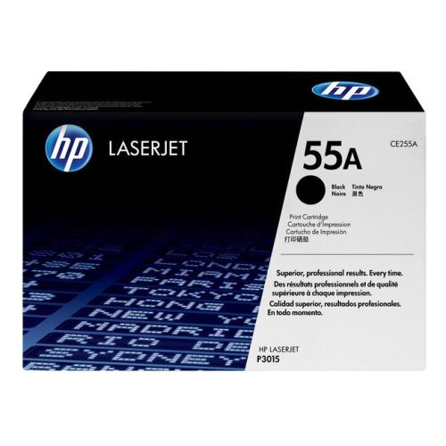 HP Toner svart (CE255A / 55A)