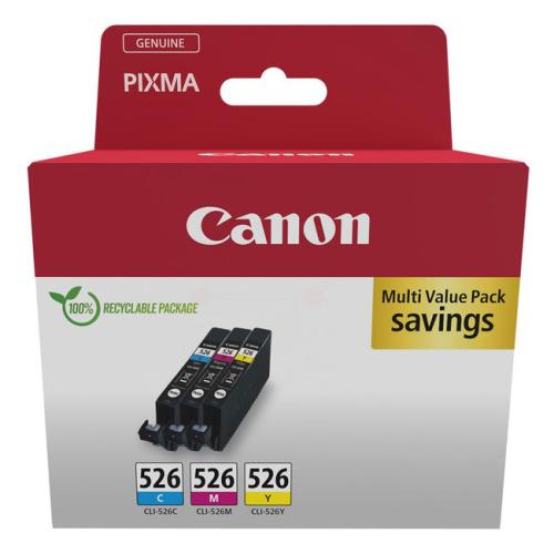 Canon Bläckpatron cyan / magenta / gul (4541B009 / CLI526) (multipack)