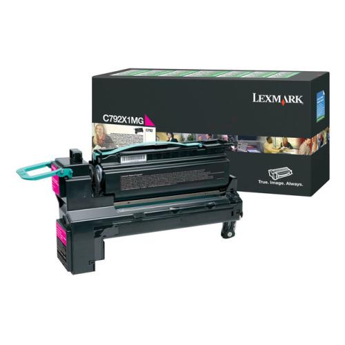 Lexmark Toner magenta (C792X1MG / 0C792X1MG) (Return, hög kapacitet)