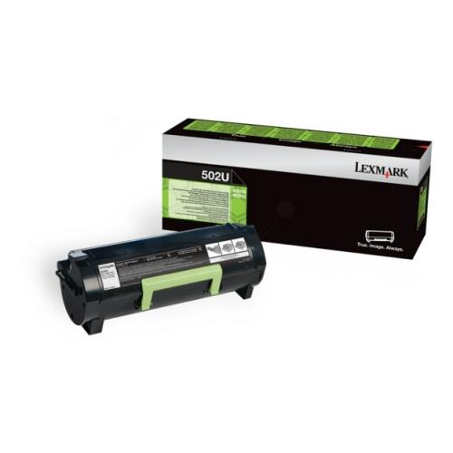 Lexmark Toner svart (50F2U00 / 502U) (Return, hög kapacitet)