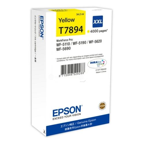 Epson Bläckpatron gul (C13T789440 / T7894XXL) (hög kapacitet)