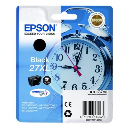 Epson Bläckpatron svart (C13T27114010 / 27XL) (hög kapacitet)