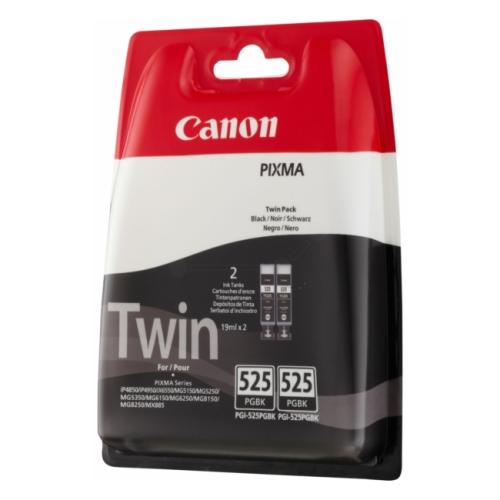 Canon Bläckpatron svart (4529B010 / PGI525PGBK) (Tvåpack)