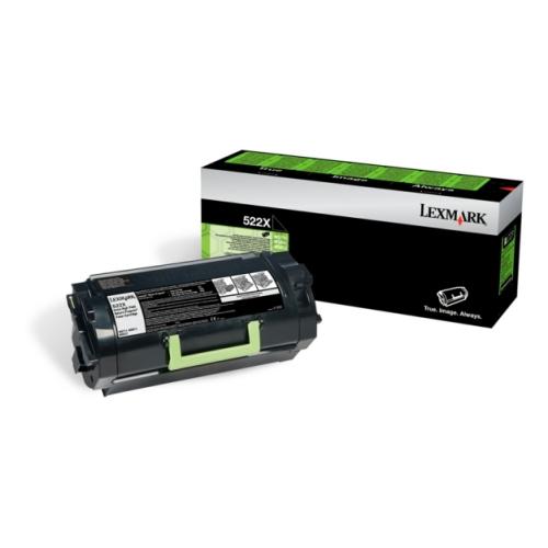 Lexmark Toner svart (52D2X0E / 522X) (Return, hög kapacitet)