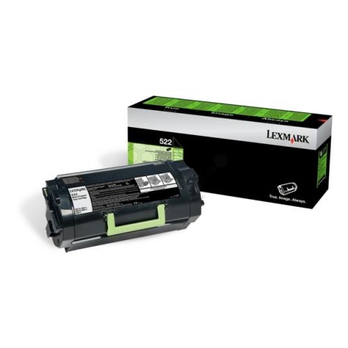 Lexmark Toner svart (52D2000 / 522) (Return)