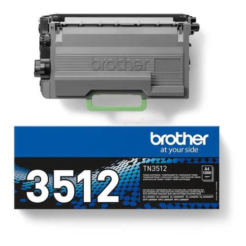 Brother Toner svart (TN3512) (hög kapacitet)