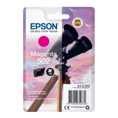 Epson Bläckpatron magenta (C13T02V34010 / 502)