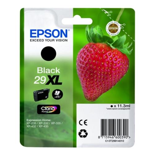 Epson Bläckpatron svart (C13T29914012 / 29XL) (hög kapacitet)