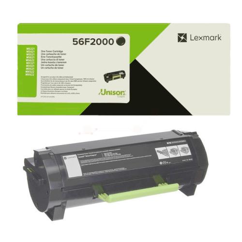 Lexmark Toner svart (56F2000 / 056F2000)