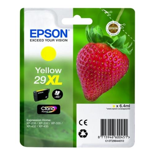 Epson Bläckpatron gul (C13T29944012 / 29XL) (hög kapacitet)