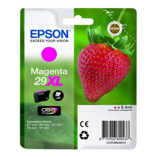 Epson Bläckpatron magenta (C13T29934012 / 29XL) (hög kapacitet)