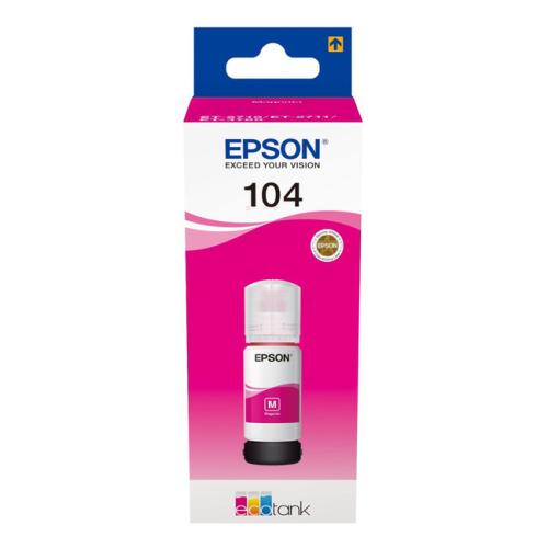 Epson Bläckpatron magenta (C13T00P340 / 104)