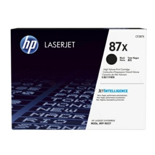 HP Toner svart (CF287X / 87X) (hög kapacitet)