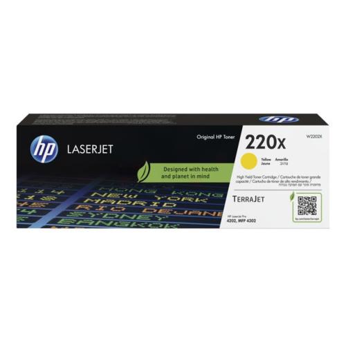 HP Toner gul (W2202X / 220X) (hög kapacitet)