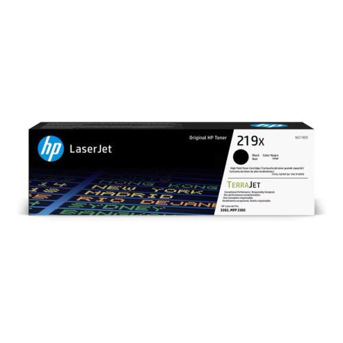 HP Toner svart (W2190X / 219X) (hög kapacitet)