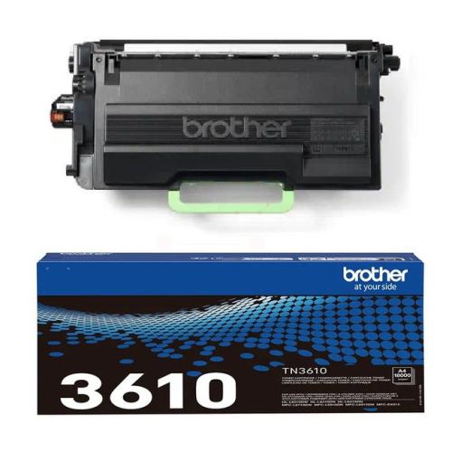 Brother Toner svart (TN3610 /) (hög kapacitet)