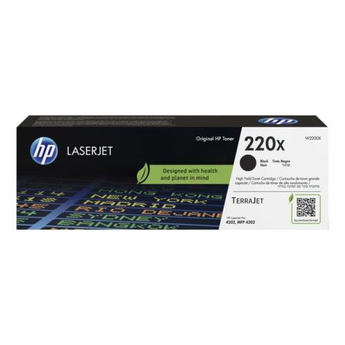 HP Toner svart (W2200X / 220X) (hög kapacitet)