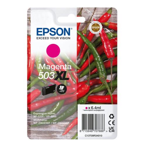 Epson Bläckpatron magenta (C13T09R34010 / 503XL) (hög kapacitet)