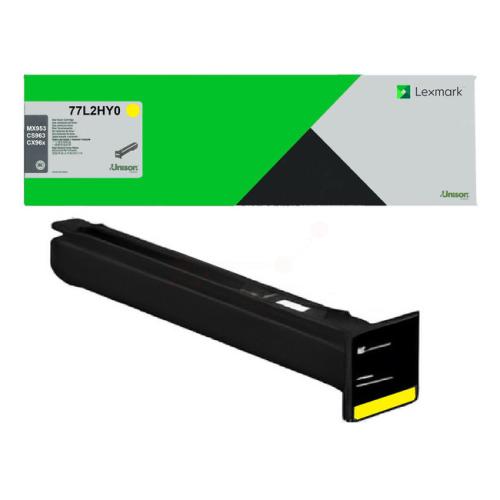 Lexmark Toner gul (77L2HY0 / 077L2HY0) (Return, hög kapacitet)