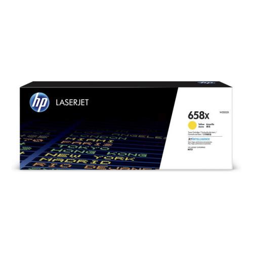 HP Toner gul (W2002X / 658X) (hög kapacitet)