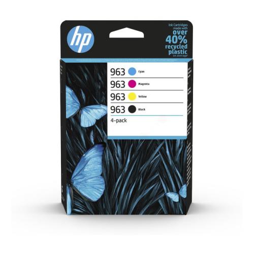 HP Bläckpatron svart / cyan / magenta / gul (6ZC70AE / 963) (multipack)