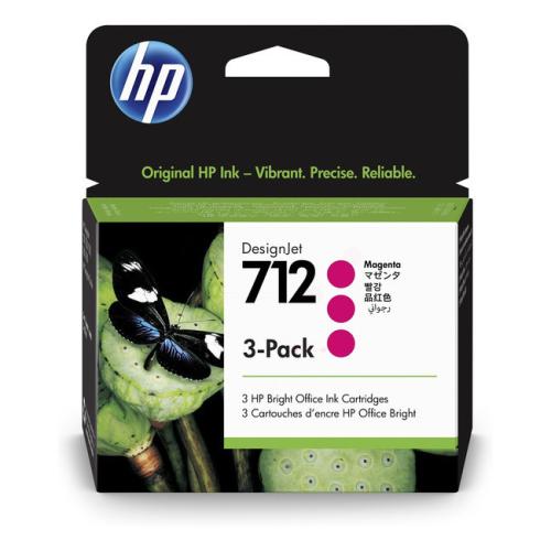 HP Bläckpatron magenta (3ED78A / 712) (multipack)