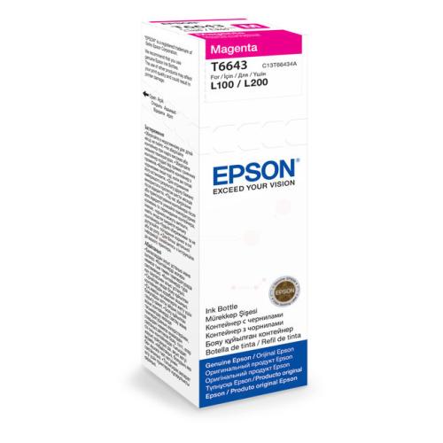 Epson Bläckpatron magenta (C13T66434A / T6643)