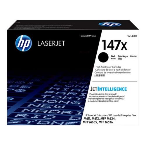 HP Toner svart (W1470X / 147X) (hög kapacitet)