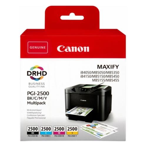 Canon Bläckpatron svart / cyan / magenta / gul (9290B006 / PGI2500BKCMY) (multipack)