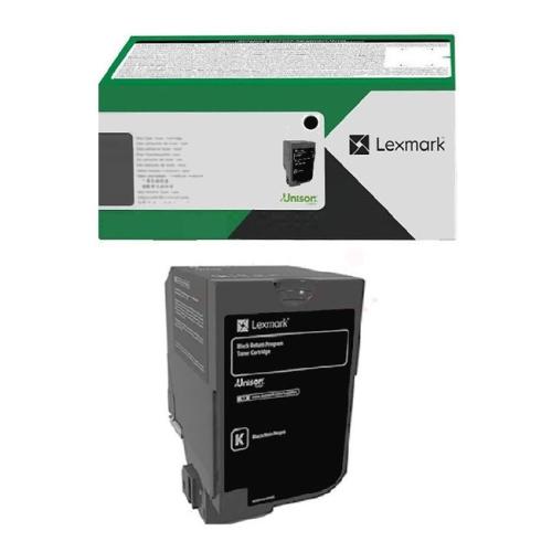 Lexmark Toner svart (81C2XK0 / 081C2XK0) (Return, hög kapacitet)