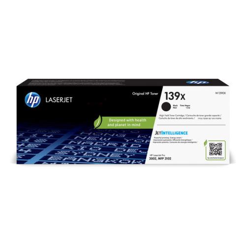 HP Toner svart (W1390X / 139X) (hög kapacitet)