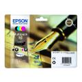 Epson Bläckpatron svart / cyan / magenta / gul (C13T16264010 / 16) (multipack)