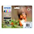 Epson Bläckpatron svart / cyan / magenta / gul / cyan foto / magenta foto (C13T37884010 / 378) (multipack)