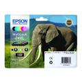 Epson Bläckpatron svart / cyan / magenta / gul / cyan foto / magenta foto (C13T24384011 / 24XL) (multipack, hög kapacitet)