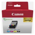 Canon Bläckpatron svart / cyan / magenta / gul (0386C005 / CLI571) (multipack)