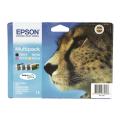 Epson Bläckpatron svart / cyan / magenta / gul (C13T07154012 / T0715) (multipack)