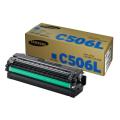 HP Toner cyan (CLTC506LELS / SU038A / C506L)