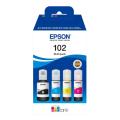 Epson Bläckpatron svart / cyan / magenta / gul (C13T03R640 / 102) (multipack)