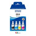 Epson Bläckpatron svart / cyan / magenta / gul (C13T664640 / 664) (multipack)