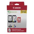 Canon Bläckpatron svart / färg (8287B008 / PG545+CL546) (Tvåpack, multipack)