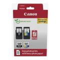 Canon Bläckpatron svart / färg (3713C008 / PG560+CL561) (Tvåpack, multipack)