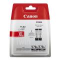 Canon Bläckpatron svart (0318C010 / PGI570PGBKXL) (Tvåpack, hög kapacitet)