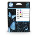 HP Bläckpatron svart / cyan / magenta / gul (6ZC73AE / 903) (multipack)