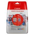 Canon Bläckpatron / Fotopapper svart / cyan / magenta / gul (0386C008 / CLI571) (multipack)